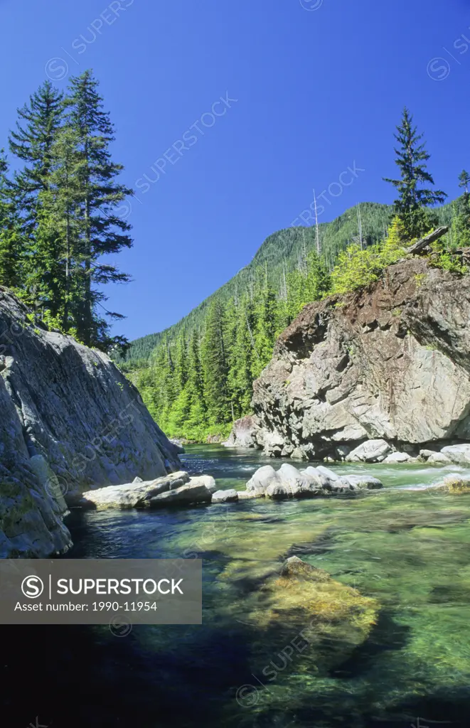 Cameron River, Vancouver Island, British Columbia, Canada