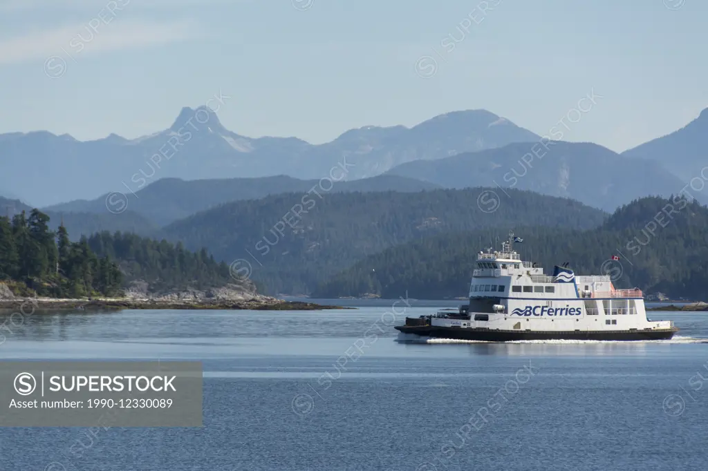 Cortes Island Ferry, Tachek, Rebecca Spit Marine Provincial Park, Quadra Island, British Columbia, Canada