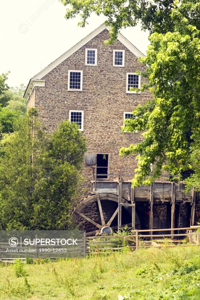 Roblin´s Mill, Grist Mill, Black Creek Pioneer Village, Toronto, Ontario, ON, Canada, Historic