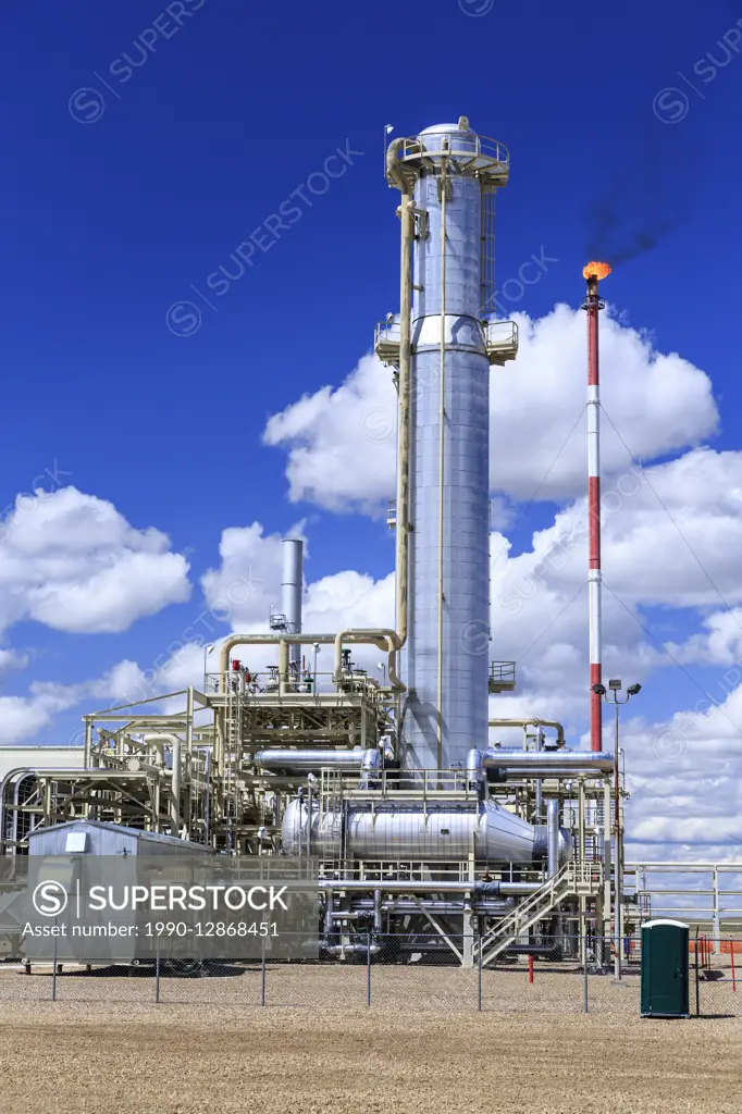 Liquid Natural Gas Plant, Empress, Alberta, Canada