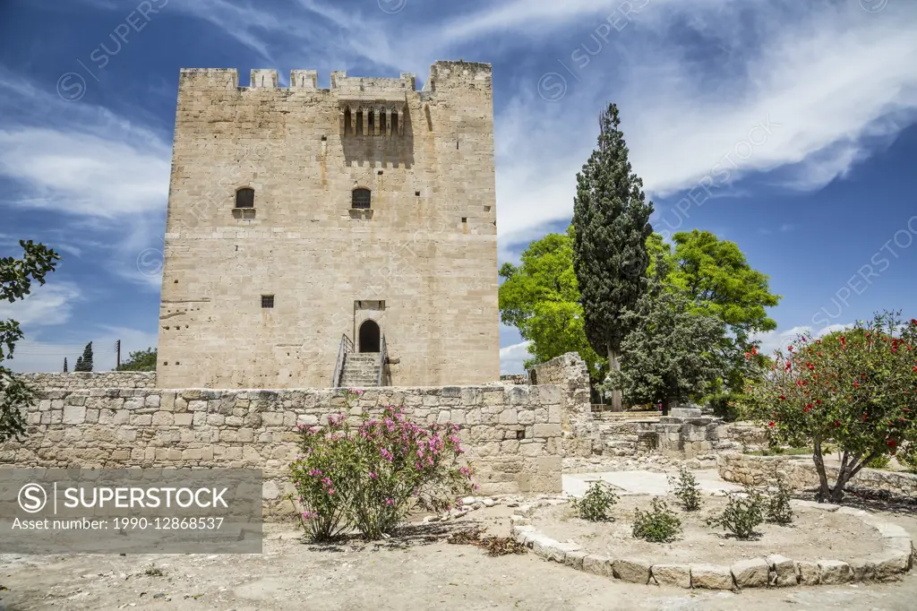 Kolossi Castle, near Limassol, Cyprus