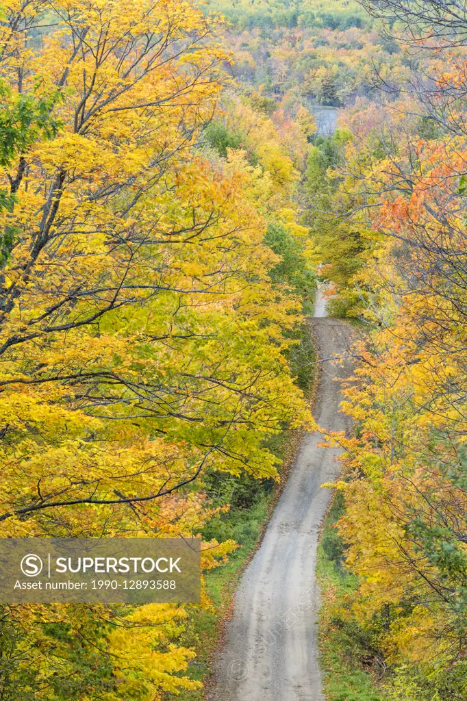 Autumn, Burnett's Side Road, Manitoulin Island, Ontario, Canada