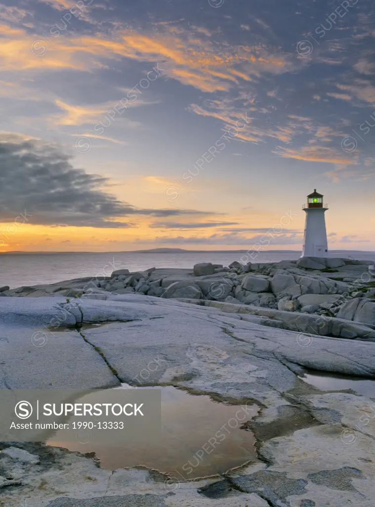 Peggy´s Cove Lighthouse, Nova Scotia, Canada