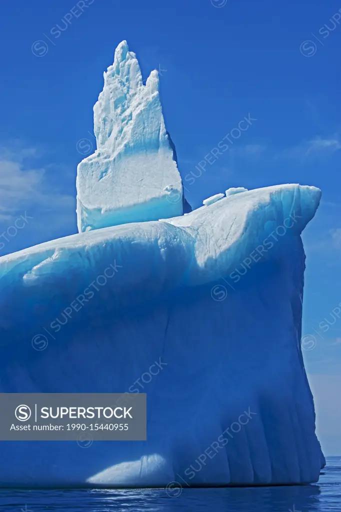 Icebergs in the Atlantic Ocean, St. Anthony, Newfoundland & Labrador, Canada