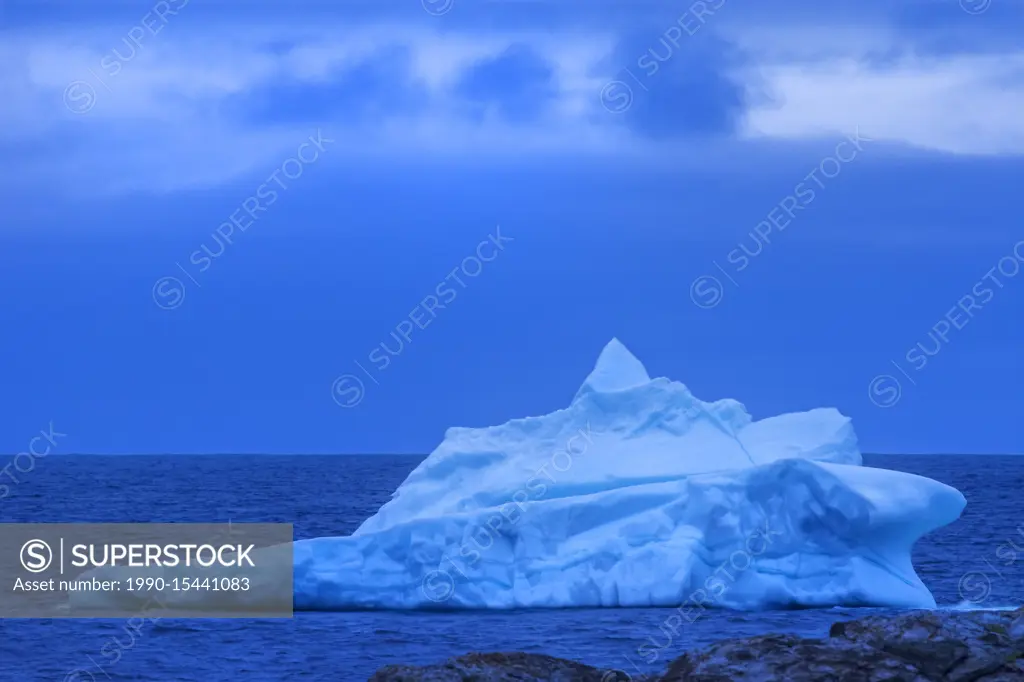 Icebergs in the Atlantic Ocean, Bonavista, Newfoundland & Labrador, Canada
