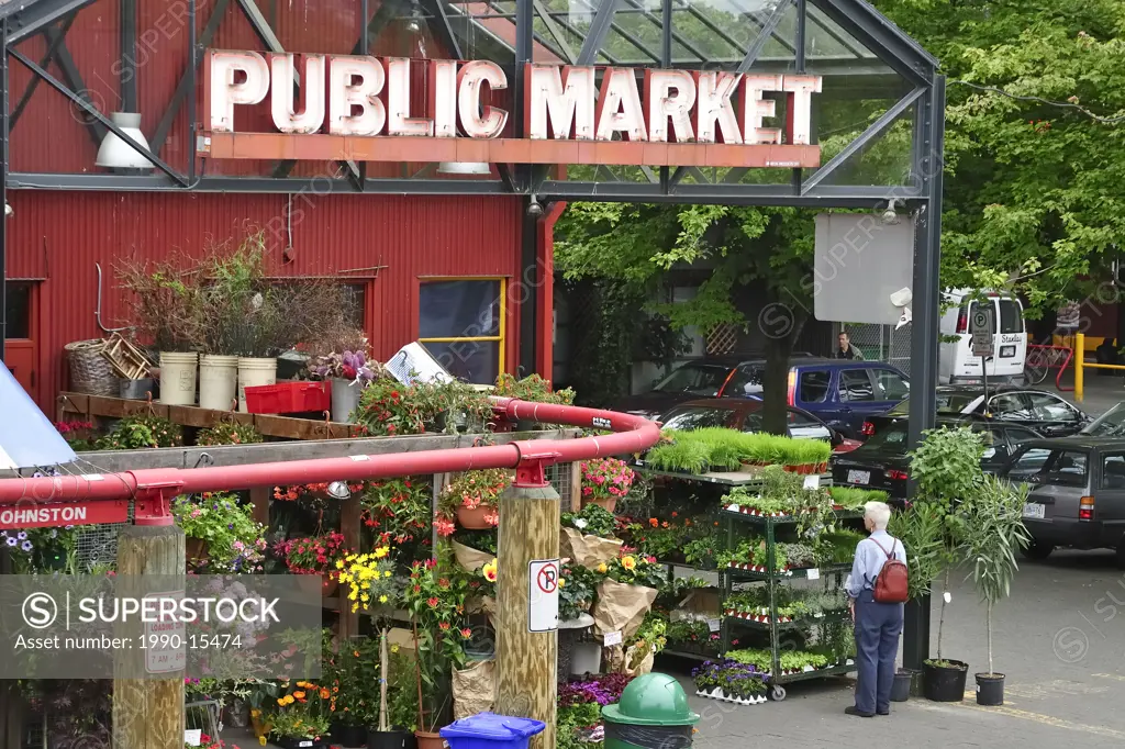 Granville Island Public Market, Vancouver, British Columbia, Canada