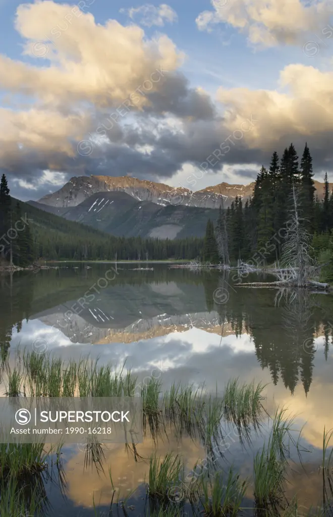 Elk Range, Elbow Lake, Kananaskis Country, Alberta, Canada