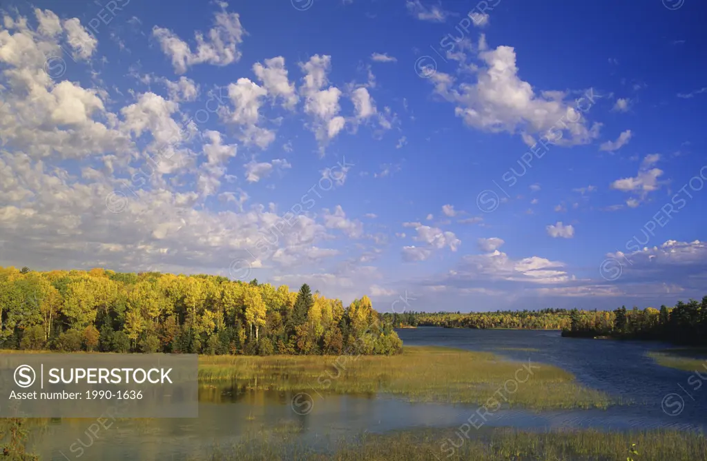 Lake of the Woods at Reed Narrows, Sioux Narrows, Ontario, Canada