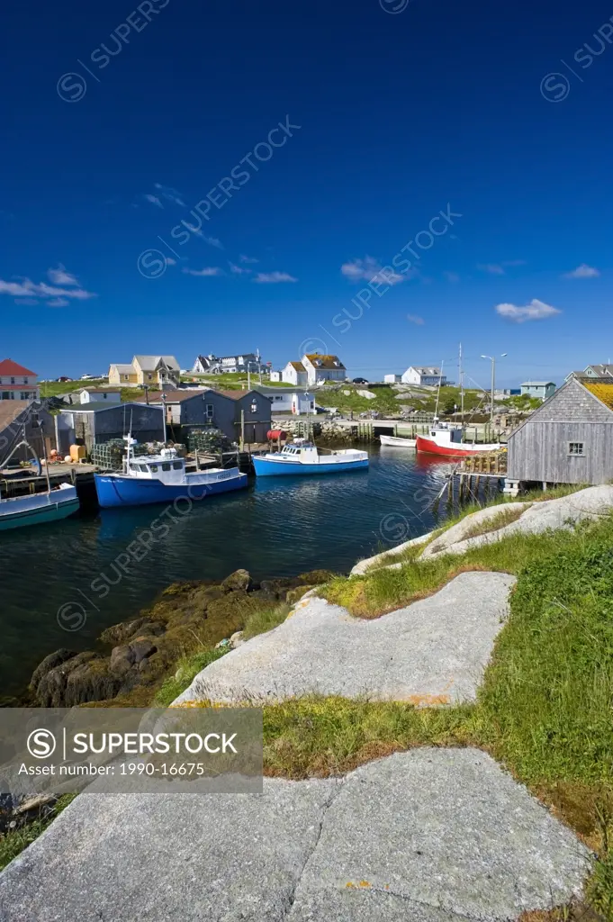 Fishing boats, Peggy´s Cove, Nova Scotia, Canada