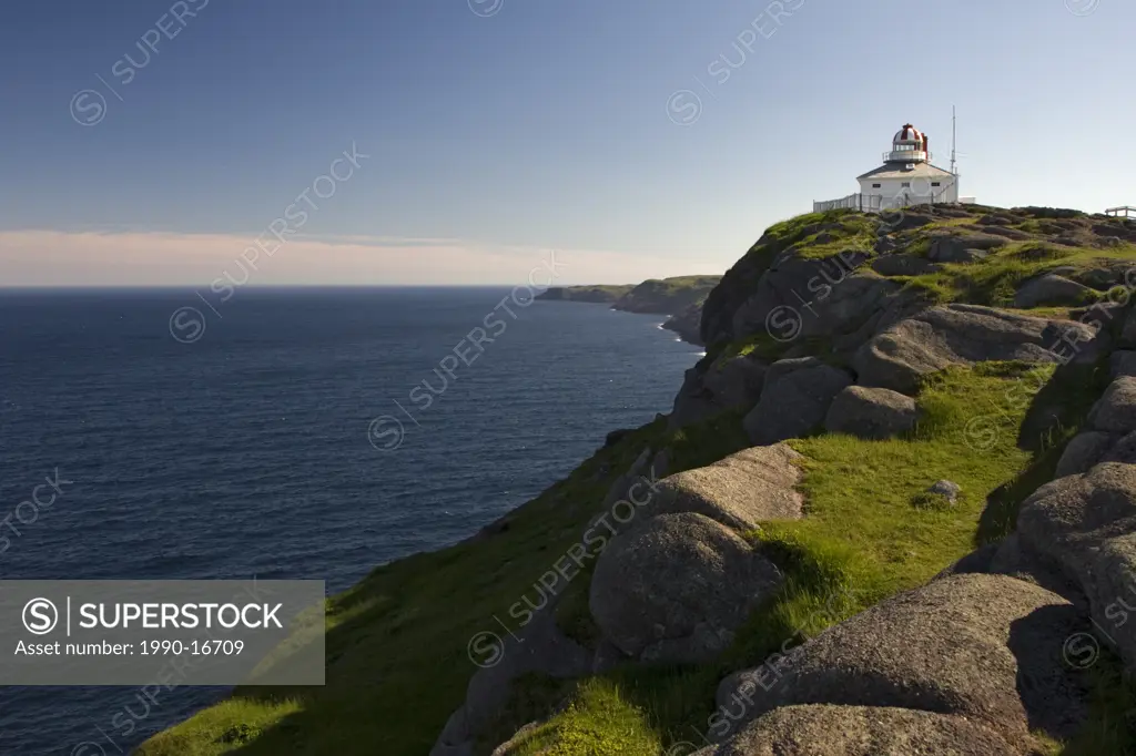 The original 1836 Cape Spear Lighthouse, Cape Spear National Historic Site, St. John´s, Newfoundland, Canada