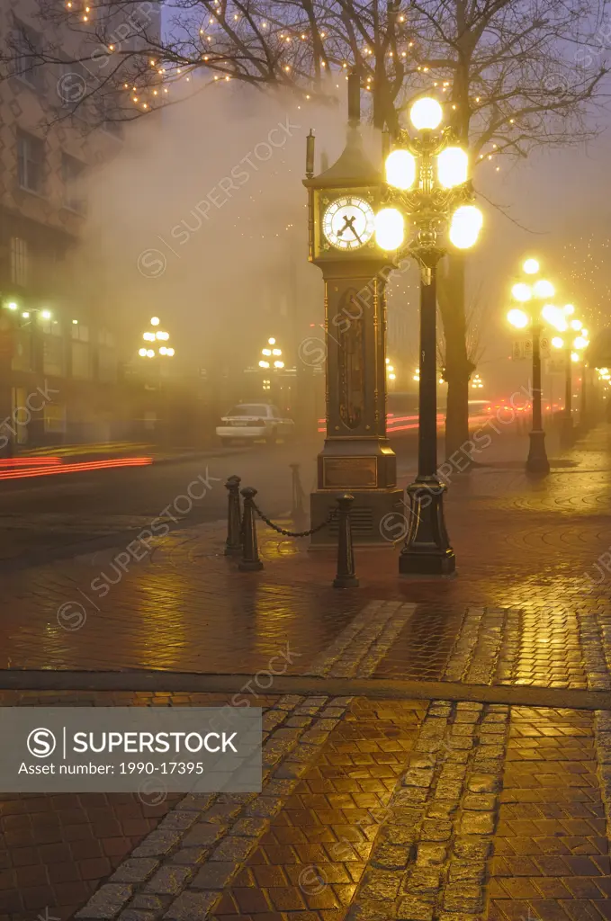 The Steam Clock, Gastown, Vancouver, British Columbia, Canada