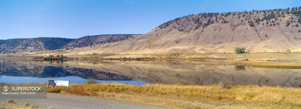 Riedemann´s sanctuary at Alkali Lake, a well_known place for birdwatching, Chilcotin, British Columbia , Canada