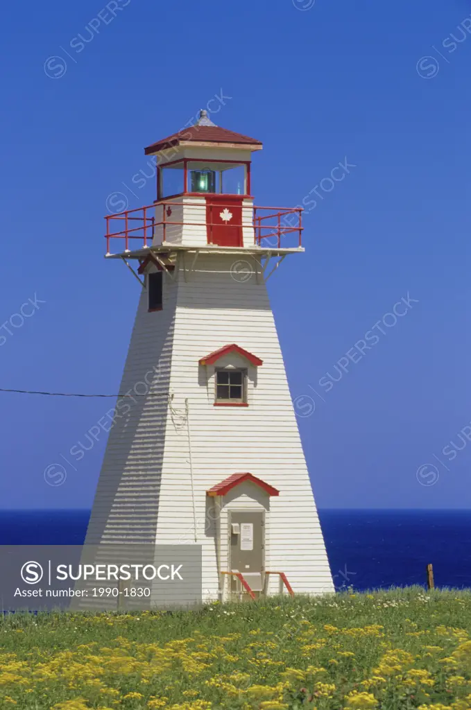 Lighthouse, Cape Tryon, Prince Edward Island, Canada