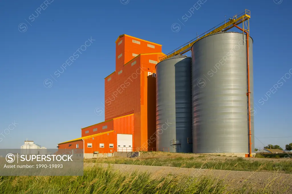 Grain Elevator, Gravelbourg, Saskatchewan, Canada
