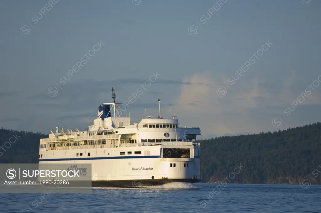 BC Ferry near Victoria, British Columbia, Canada