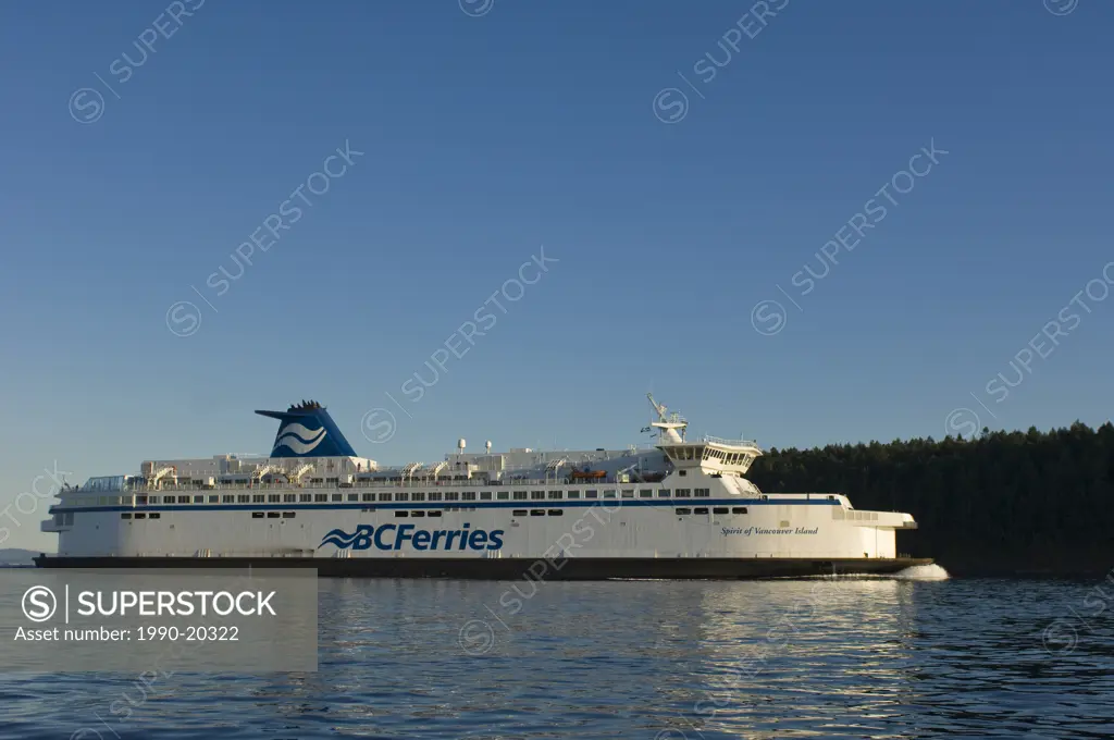 BC Ferry, Spirit of Vancouver Island, at Swartz Bay near Victoria, British Columbia, Canada
