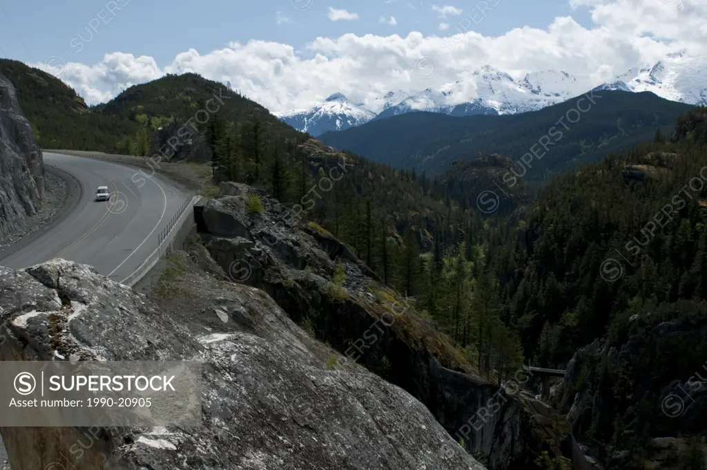 The Scenic Sea to Sky Highway Highway 99 between Whistler and Squamish has recently undergone a 600 million dollar upgrade for the 2010 Winter Olympic...
