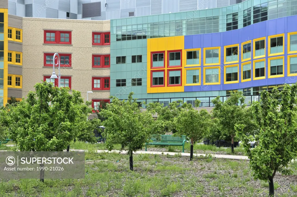 Detail, Alberta Children´s Hospital, Calgary, Alberta, Canada