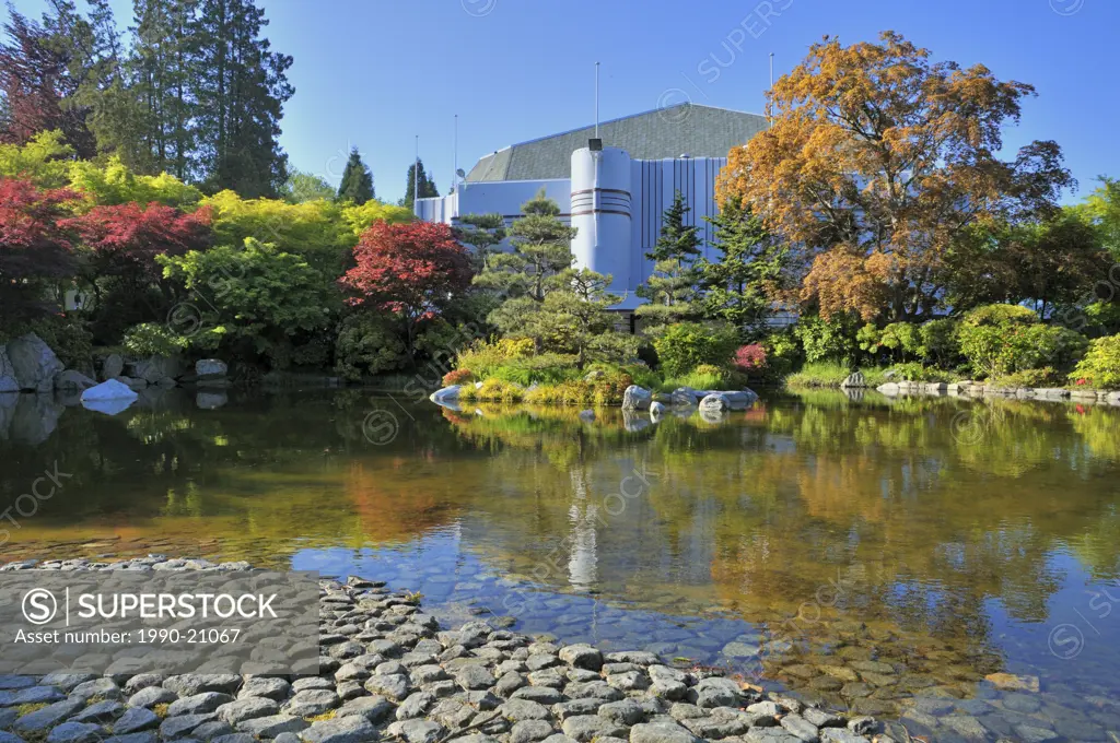 The Momiji Japanese Gardens in Spring, Hastings Park, Vancouver, British Columbia, Canada