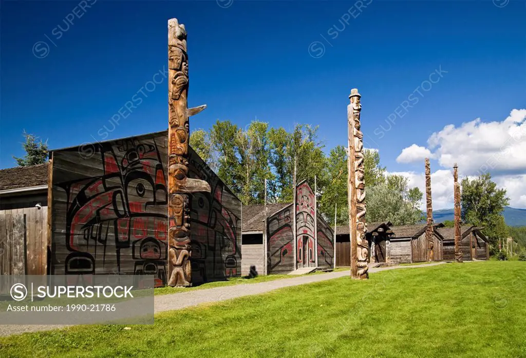 Ksan Historical Village and Museum, BC, Canada