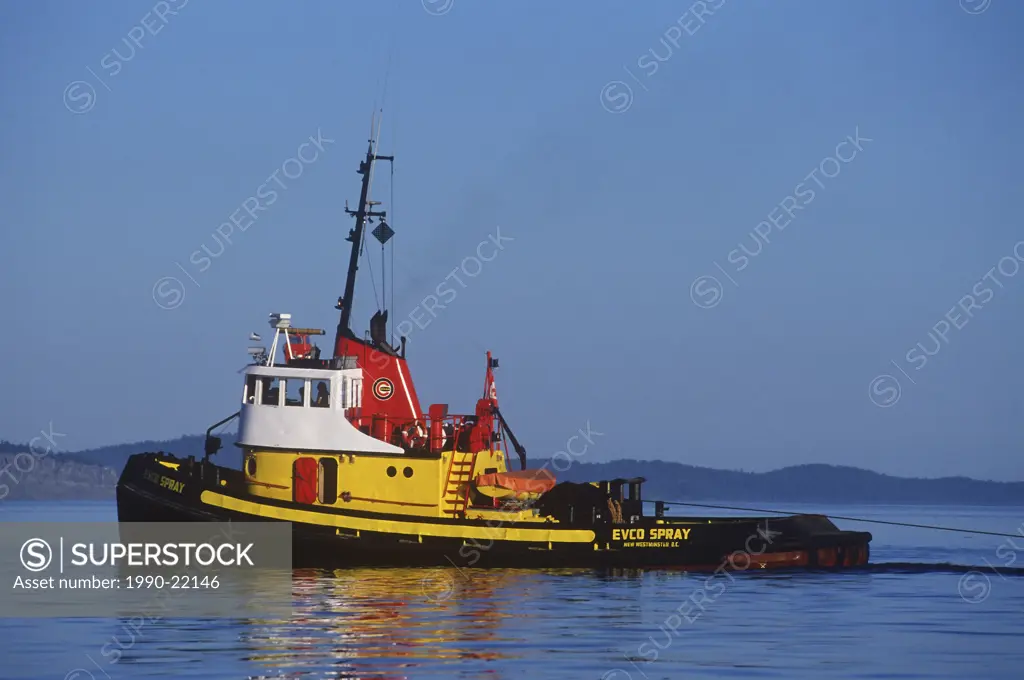 Tugboat, Vancouver Island, British Columbia, Canada