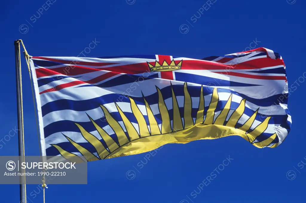 British Columbia´s flag, British Columbia, Canada