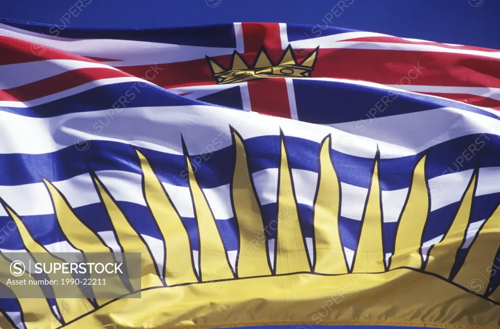 British Columbia´s flag, British Columbia, Canada