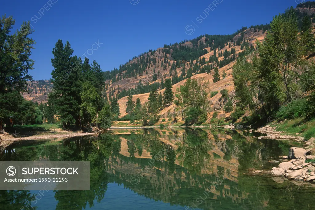 Kettle River near Midway, British Columbia, Canada