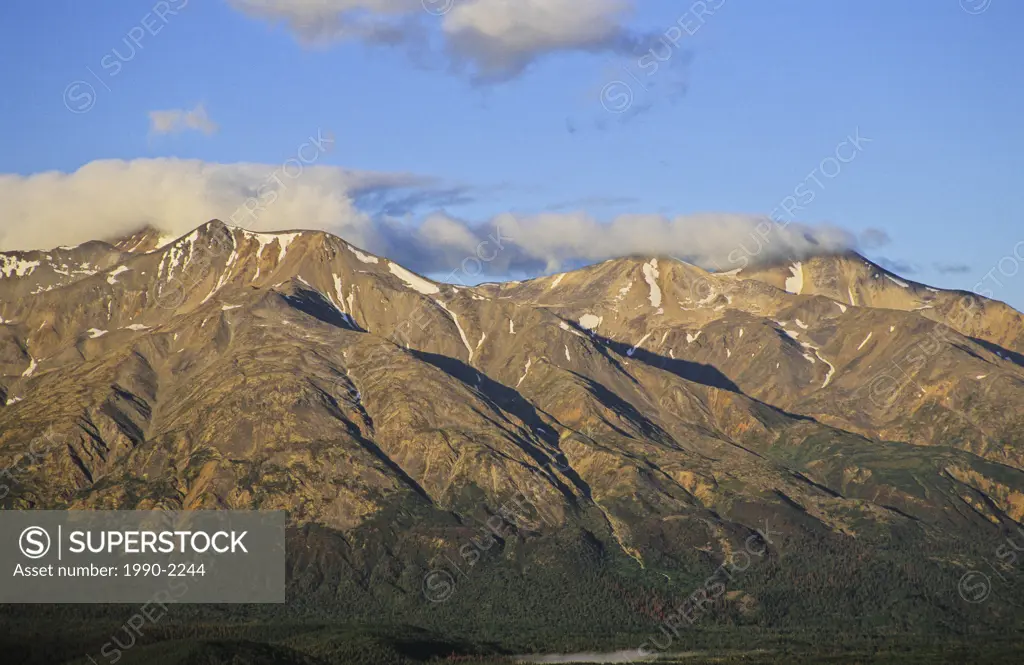 Squaw Range in the Kluane Coast Mountains, Yukon Territory, Canada