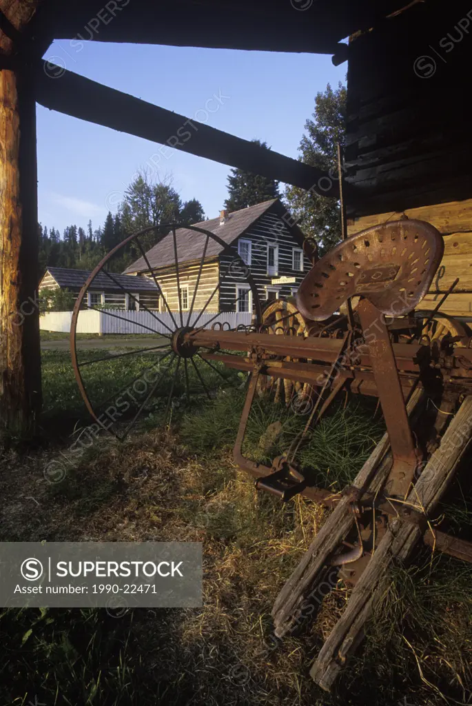 Cottonwood historic feature, Cariboo Region, British Columbia, Canada
