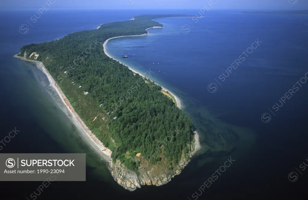 Savary Island in northern Georgia Strait, British Columbia, Canada