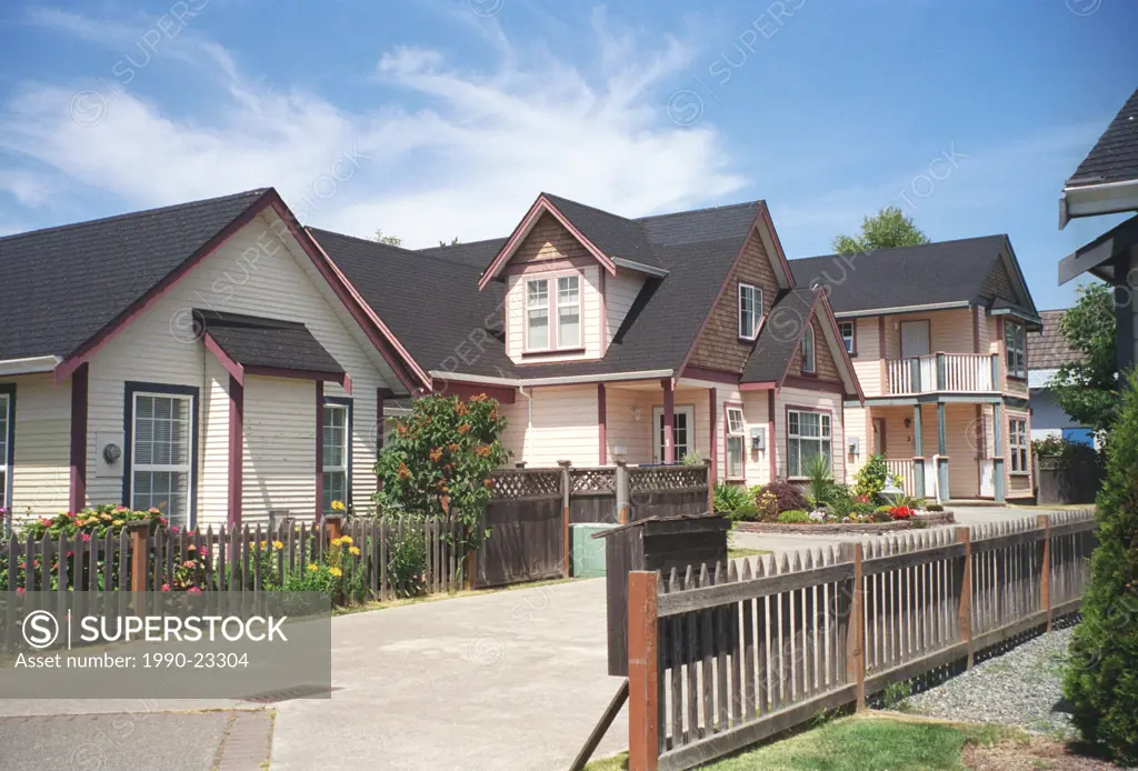 homes in Sidney, Vancouver Island, British Columbia, Canada