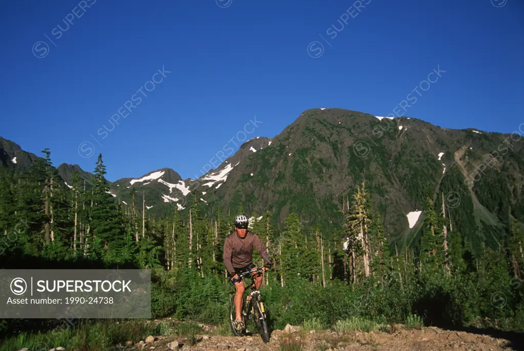Mount Cain - mountain biking, Vancouver Island, British Columbia, Canada