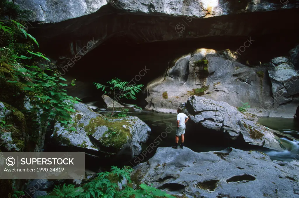 Huston Caves, Vancouver Island, British Columbia, Canada