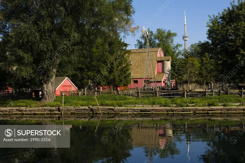 Farm attraction on Centre Island, Toronto Islands, Ontario, Canada