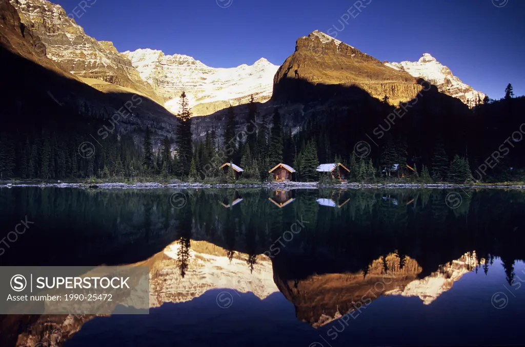 Lake O´Hara lodge cabins, Yoho National Park, British Columbia, Canada