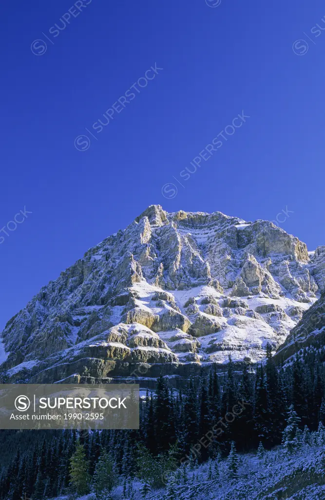 Buttress of Mount Hector, Banff National Park, Alberta, Canada