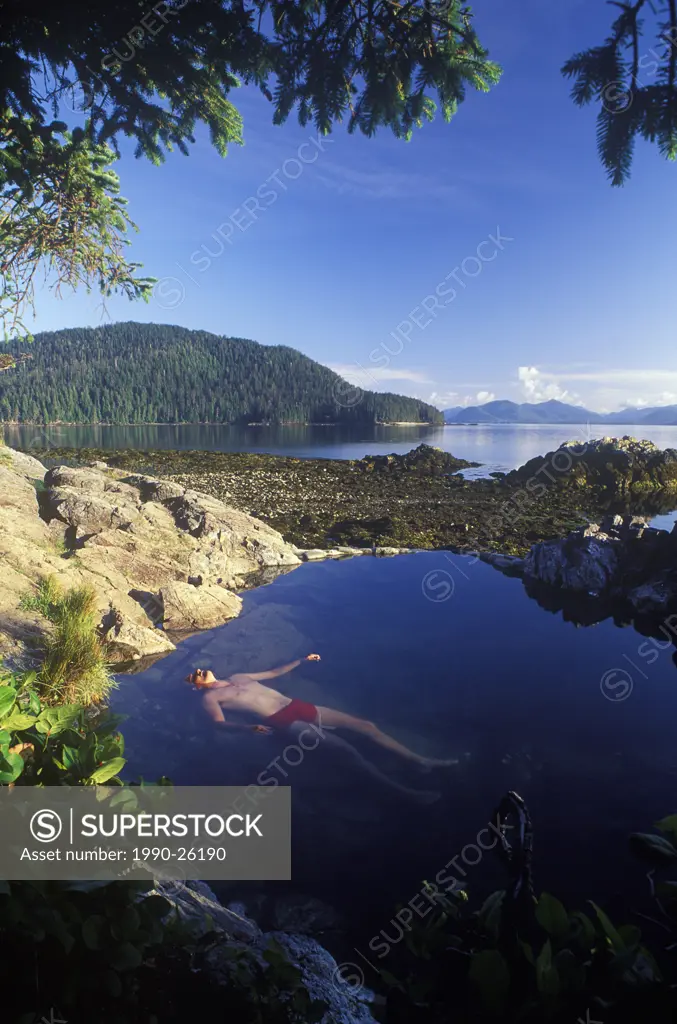 Hot Springs Island, Gwaii Haanas National Park reserve, British Columbia, Canada