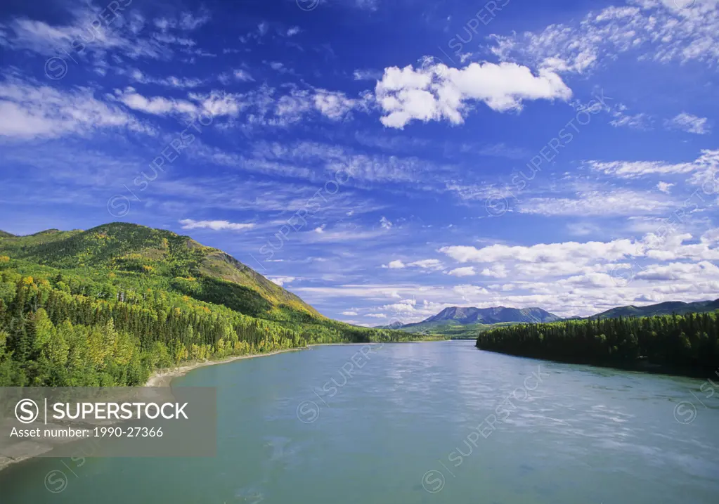 Liard River, Muskwa Kechika Wilderness, Northern British Columbia, Canada