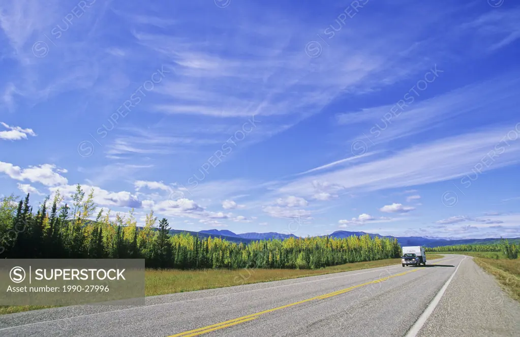 Alaska Highway, Northern British Columbia, Canada