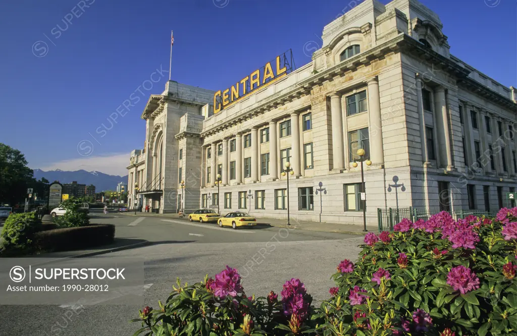 Pacific Central Train Station, Vancouver, British Columbia, Canada