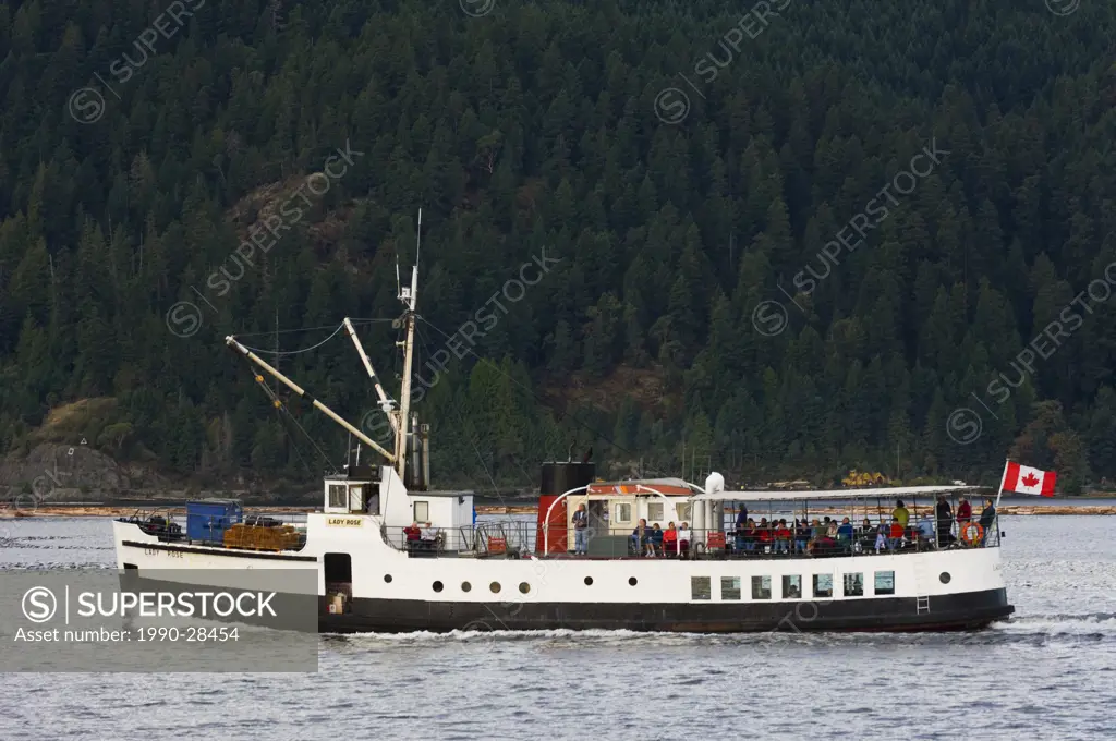 Lady Rose transport and passenger vessel, Port Alberni, Vancouver Island, British Columbia, Canada