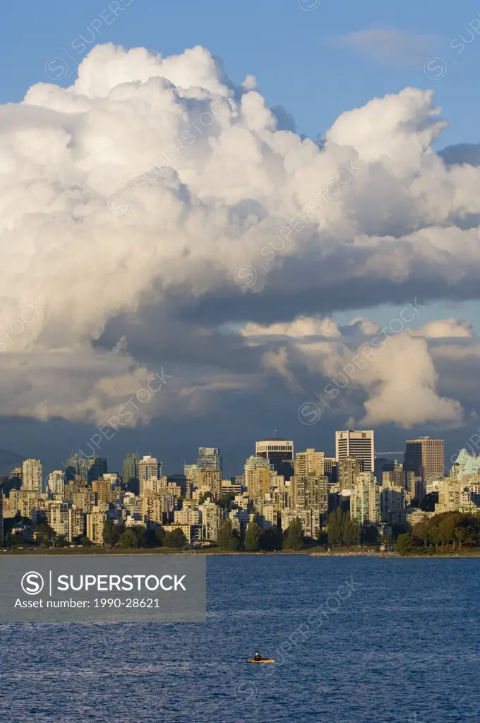 Downtown from Jericho Beach, British Columbia, Canada