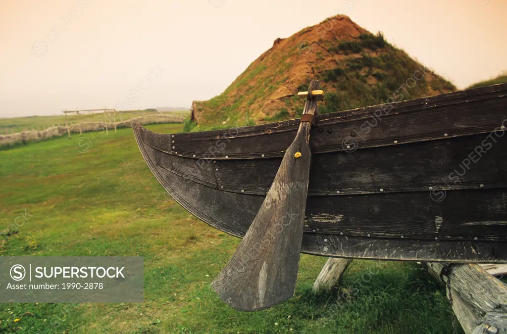 L´Anse aux Meadows National Historic Site, UNESCO world heritage Site, Newfoundland and Labrador, canada