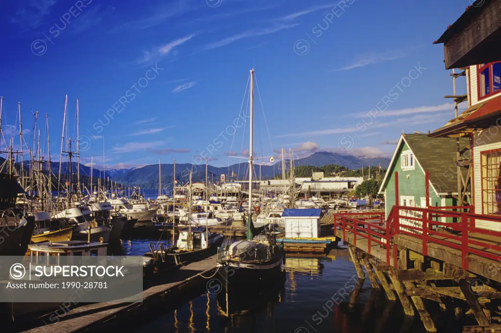 Marina at Prince Rupert, British Columbia, Canada