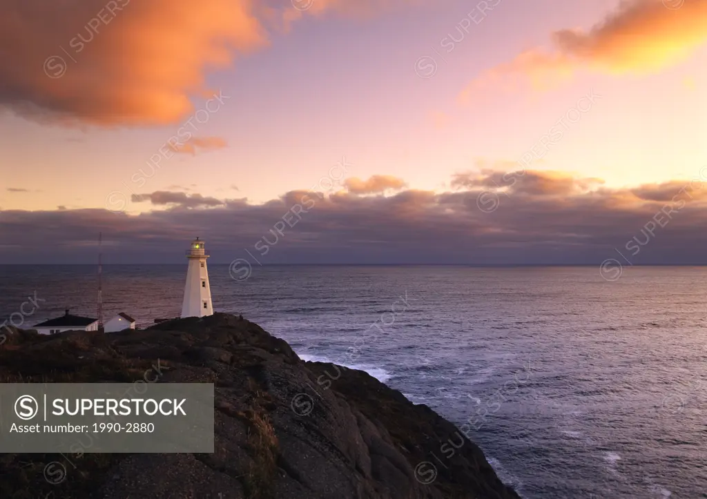 Lighthouse, Cape Spear National Historic Site, Newfoundland, Canada
