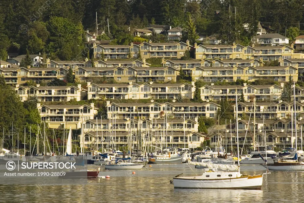 Port Royal development, Brentwood Bay, Saanich Peninsula, Vancouver Island, British Columbia, Canada