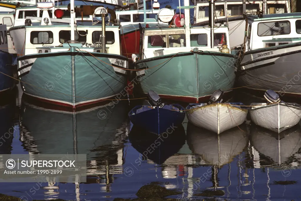 Fishing boats, Woods Harbour, Nova Scotia, Canada