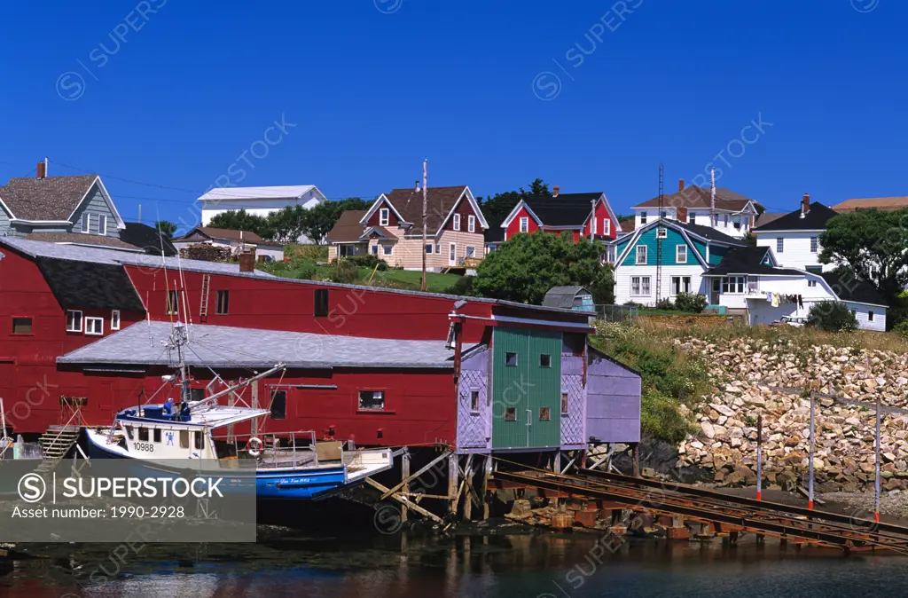 Cape St  Mary´s wharf, Nova Scotia, Canada