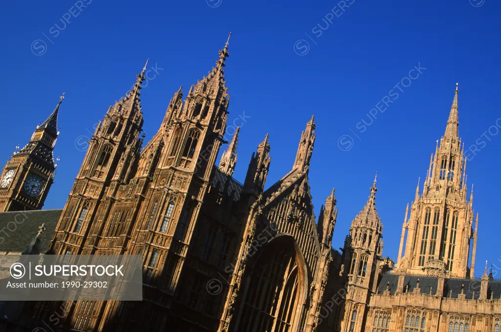 United Kingdom, London, Westminster with ´Big Ben´ clock tower